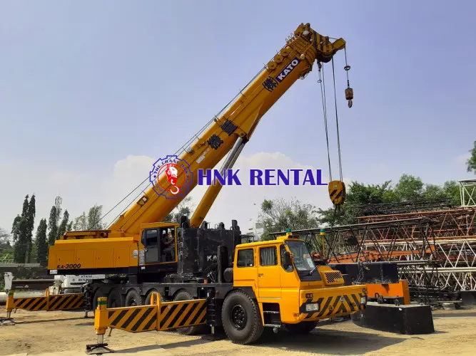 Sewa Telescopic Truck Crane  pelabuhan pamekasan